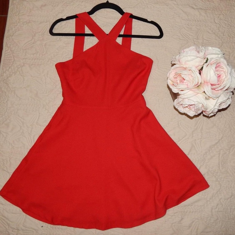 Red dress